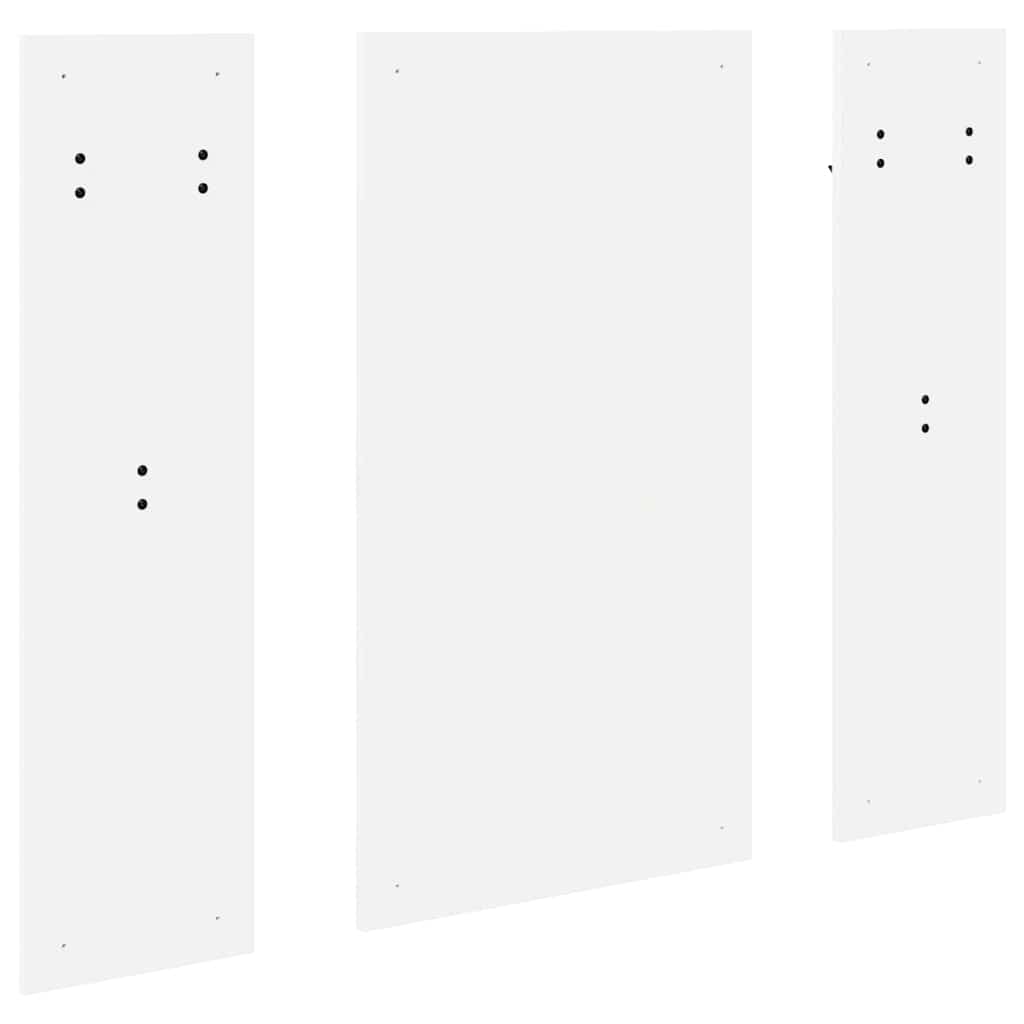 Vægmonteret Jakkeholder Hvid 96 x 1,5 x 90 cm Konstrueret træ
