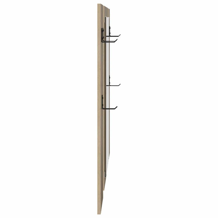 Vægmonteret Jakkeholder Vægmonteret Sonoma eg 96 x 1,5 x 90 cm
