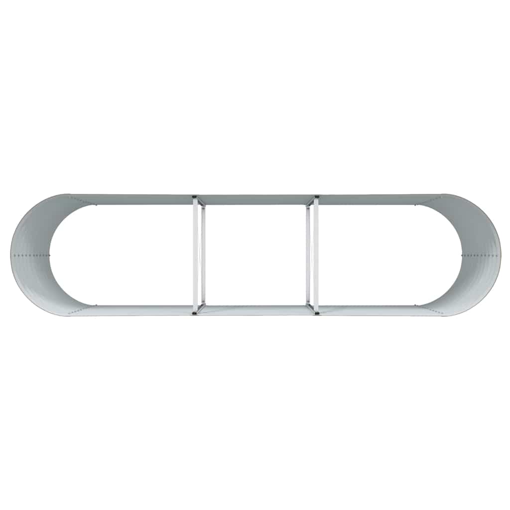 Hævet bed Brun 320 x 80 x 81 cm Stål