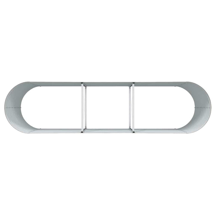 Hævet bed Brun 320 x 80 x 81 cm Stål