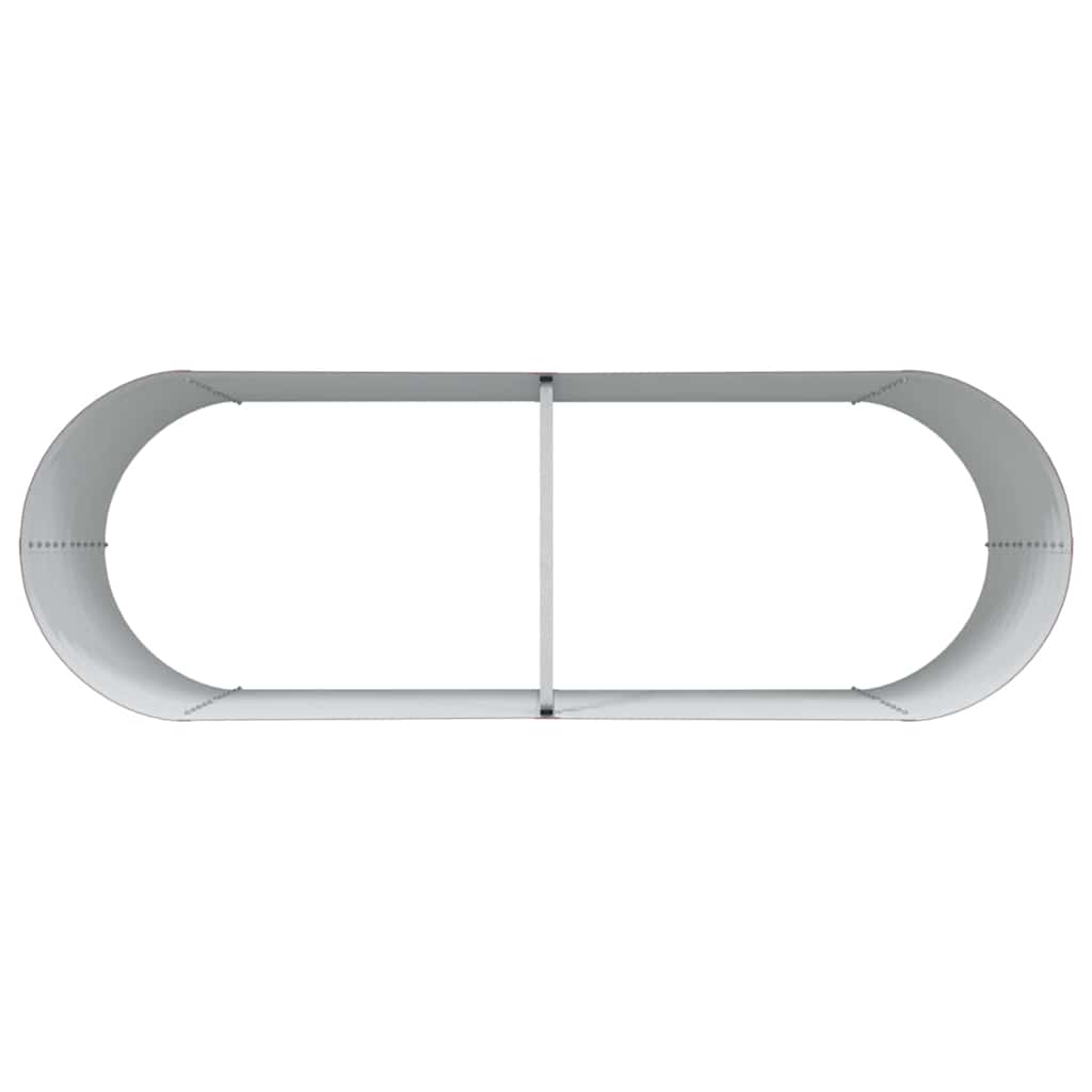 Hævet bed Brun 240 x 80 x 81 cm Stål