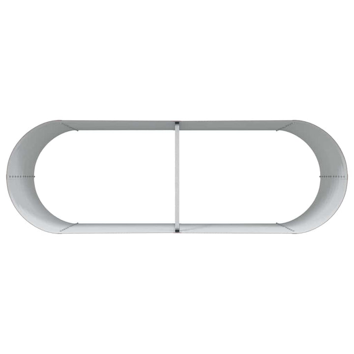 Hævet bed Brun 240 x 80 x 81 cm Stål