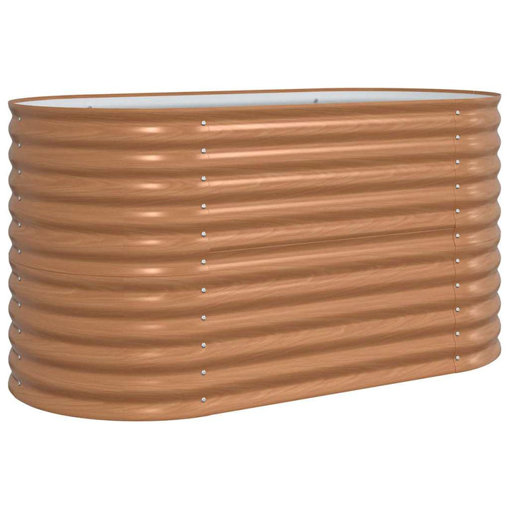 Hævet bed Brun 160 x 80 x 81 cm Stål