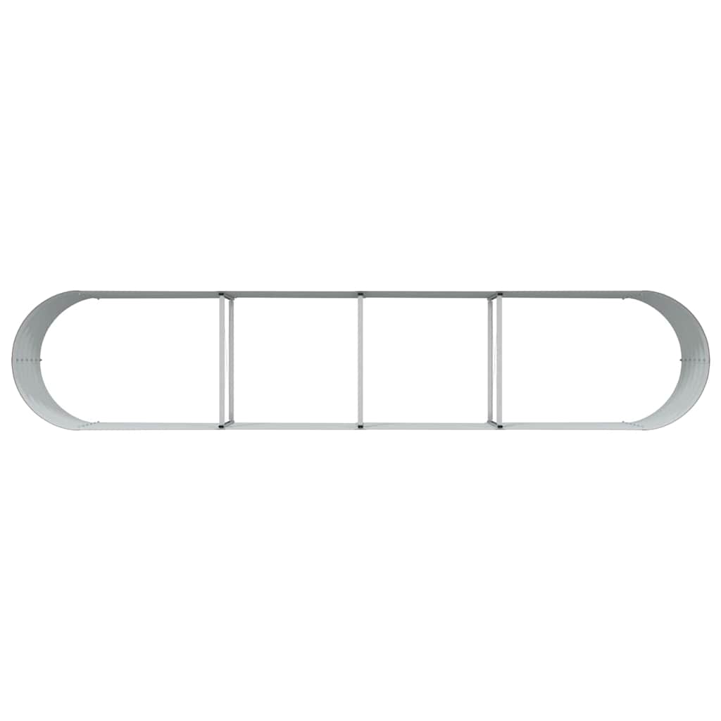 Hævet bed Brun 400 x 80 x 44 cm Stål