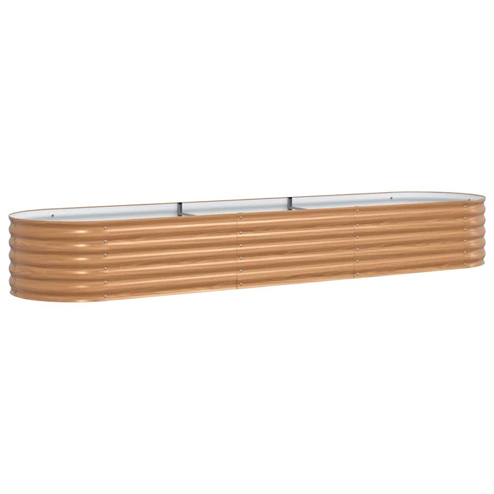 Hævet bed Brun 320 x 80 x 44 cm Stål