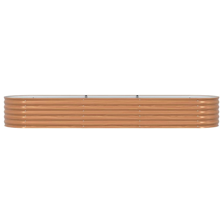 Hævet bed Brun 320 x 80 x 44 cm Stål