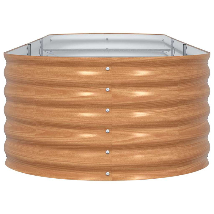 Hævet bed Brun 320 x 80 x 44 cm Stål