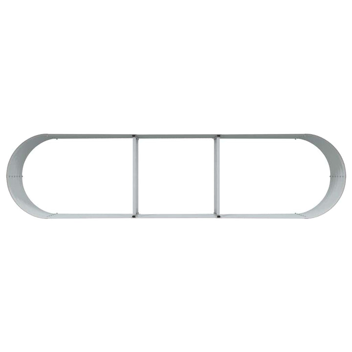 Hævet bed Brun 320 x 80 x 44 cm Stål
