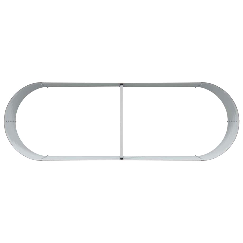 Hævet bed Brun 240 x 80 x 44 cm Stål