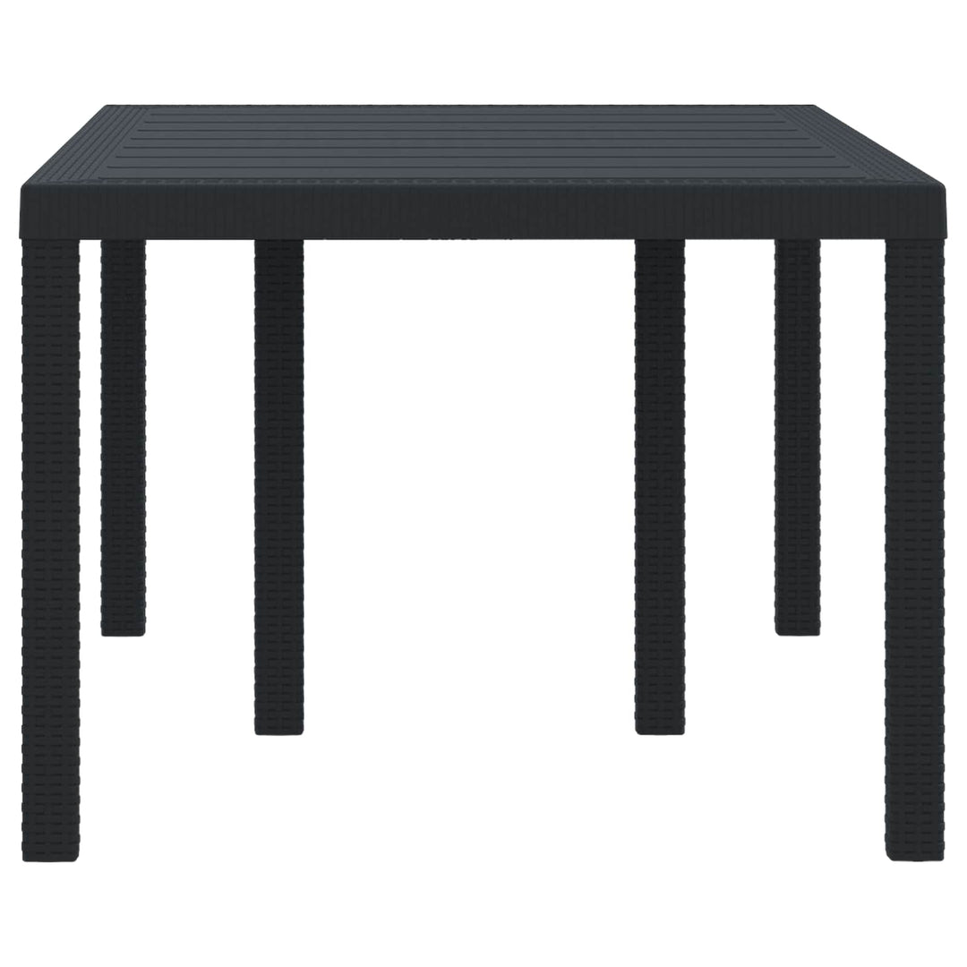 Havemøbel Bord Antracit 150 x 100 x 73 cm polyrattan