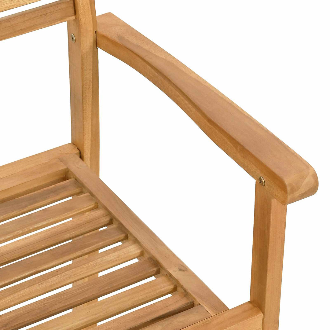 Have Spisebordssæt 7 pcs Brun Massiv Teaktræ