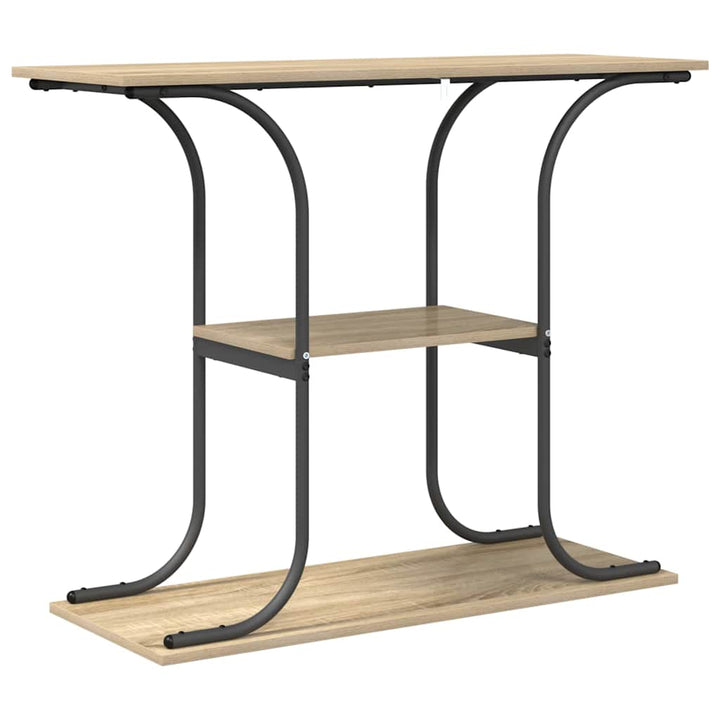 Konsolbord Sonoma eg 101 x 35 x 80,5 cm Konstrueret træ