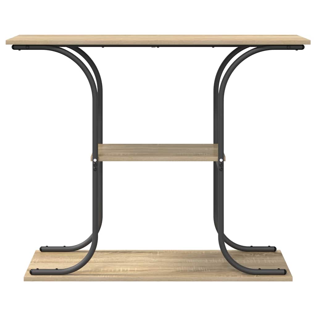 Konsolbord Sonoma eg 101 x 35 x 80,5 cm Konstrueret træ