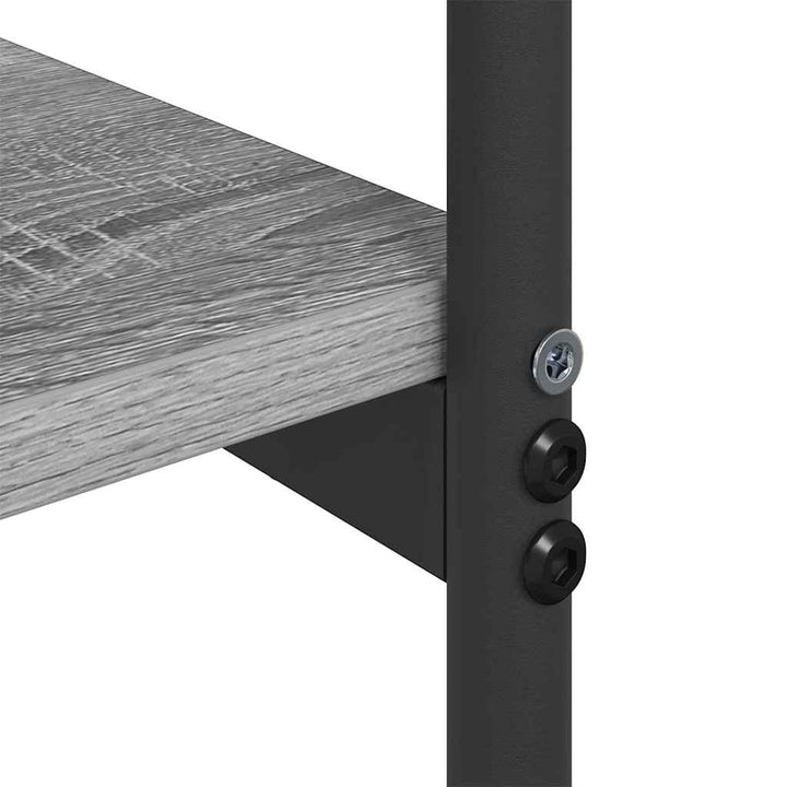 Konsolbord Grå Sonoma 101 x 35 x 80,5 cm Konstrueret træ