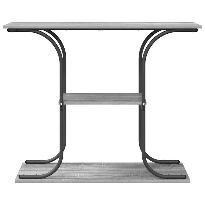 Konsolbord Grå Sonoma 101 x 35 x 80,5 cm Konstrueret træ