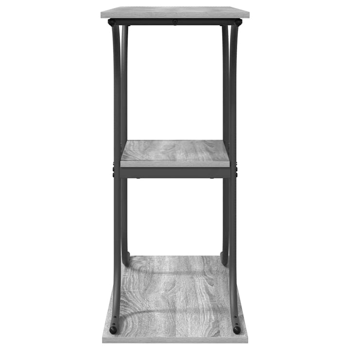 Konsolbord Grå Sonoma 101 x 35 x 80,5 cm Konstrueret træ