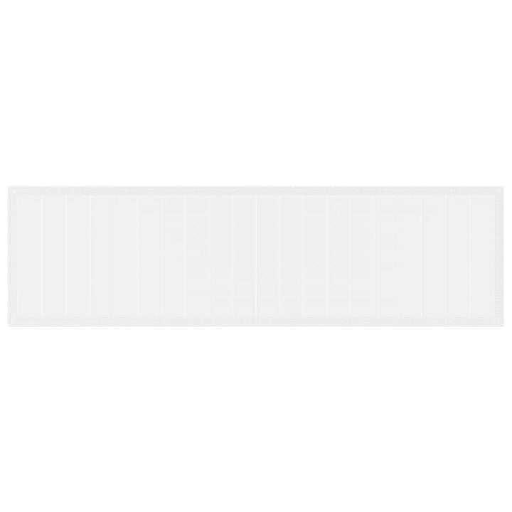 Havemøbel Bord Hvid 350 x 100 x 74 cm polyrattan