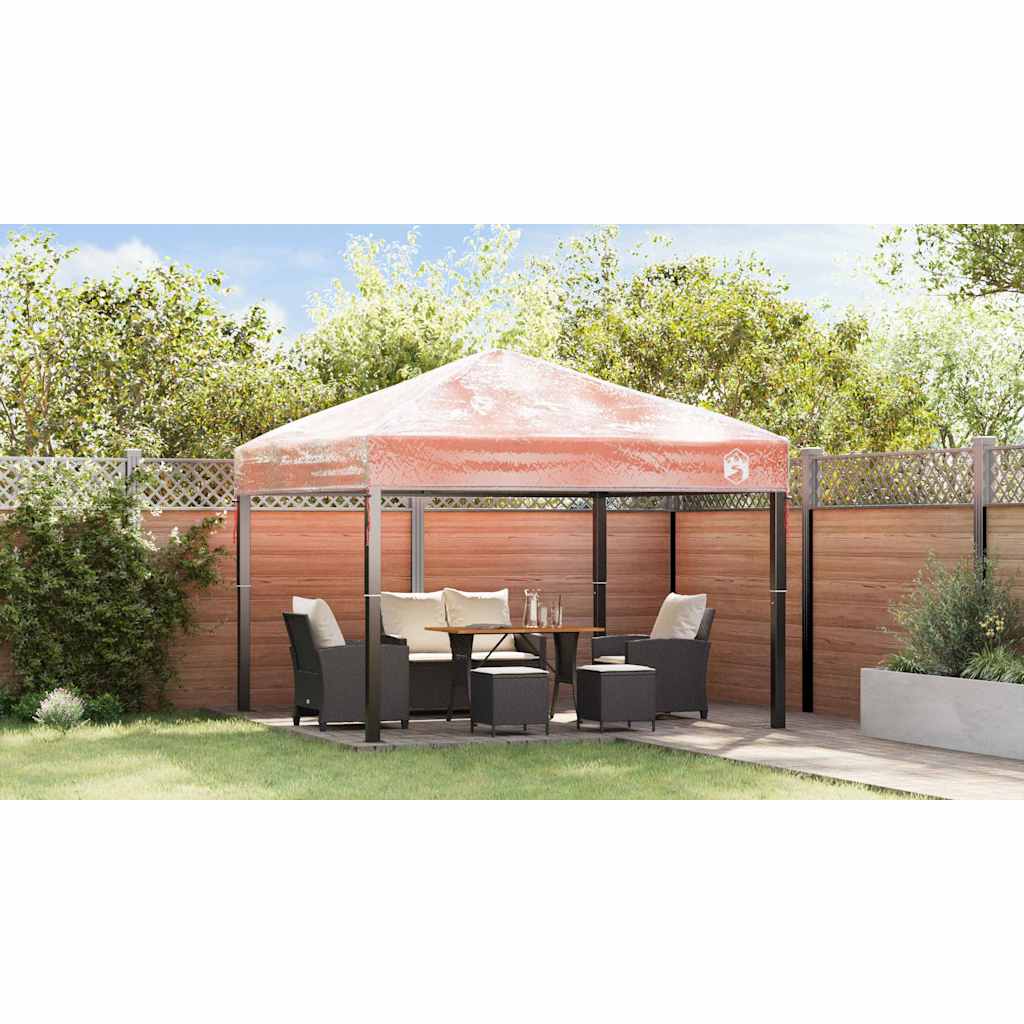 Gazebo Cover Erstatning Transparent 300 x 300 x 26 cm PVC