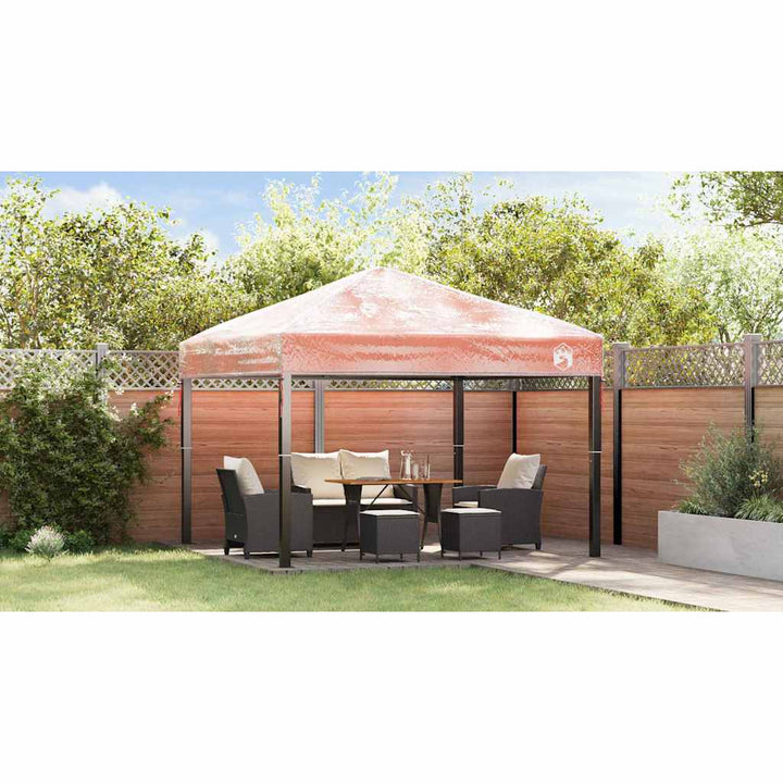 Gazebo Cover Erstatning Transparent 300 x 300 x 26 cm PVC