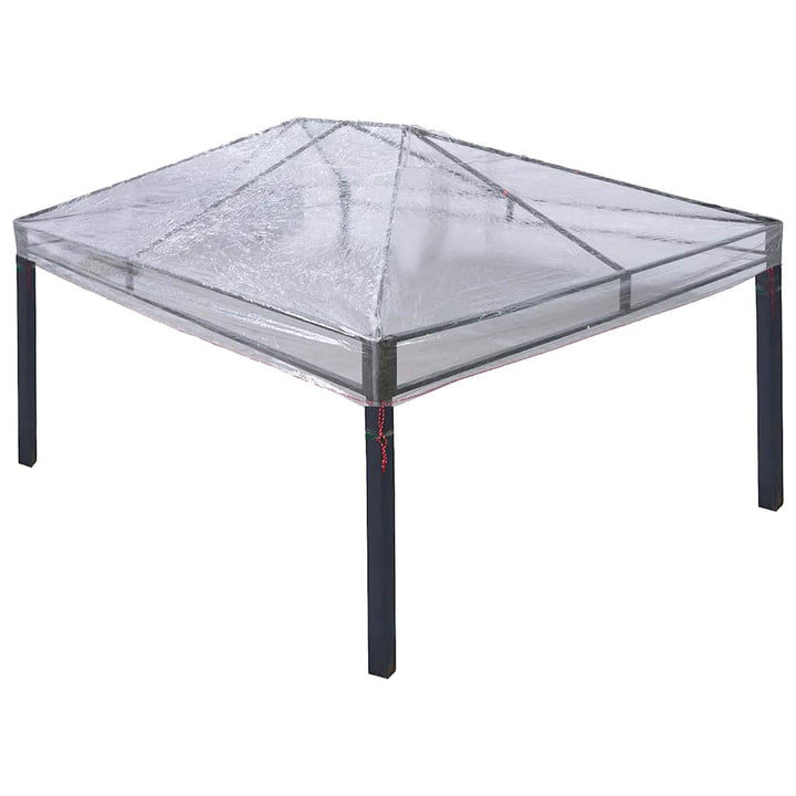 Gazebo Cover Erstatning Transparent 400 x 300 x 32 cm PVC