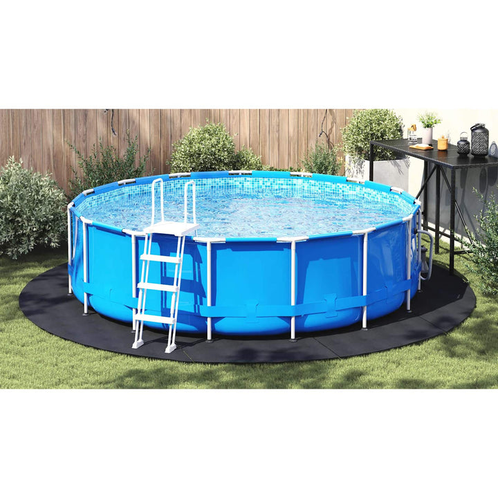 Pool Bundark Sort Ø 458 cm Non-woven stof