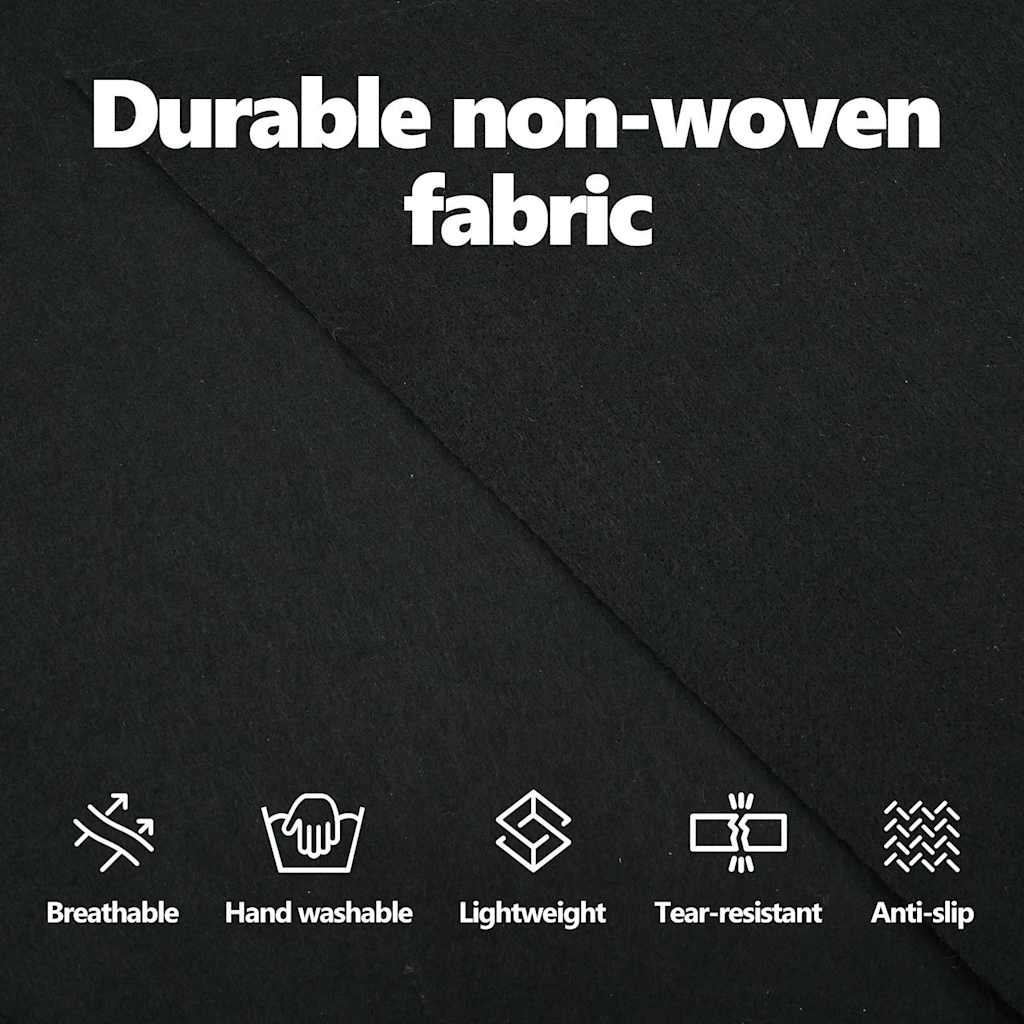 Pool Bundark Sort Ø 244 cm Non-woven stof
