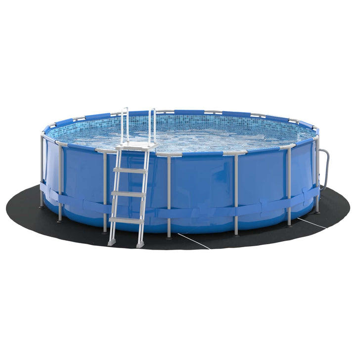 Pool Bundark Sort Ø 366 cm Non-woven stof
