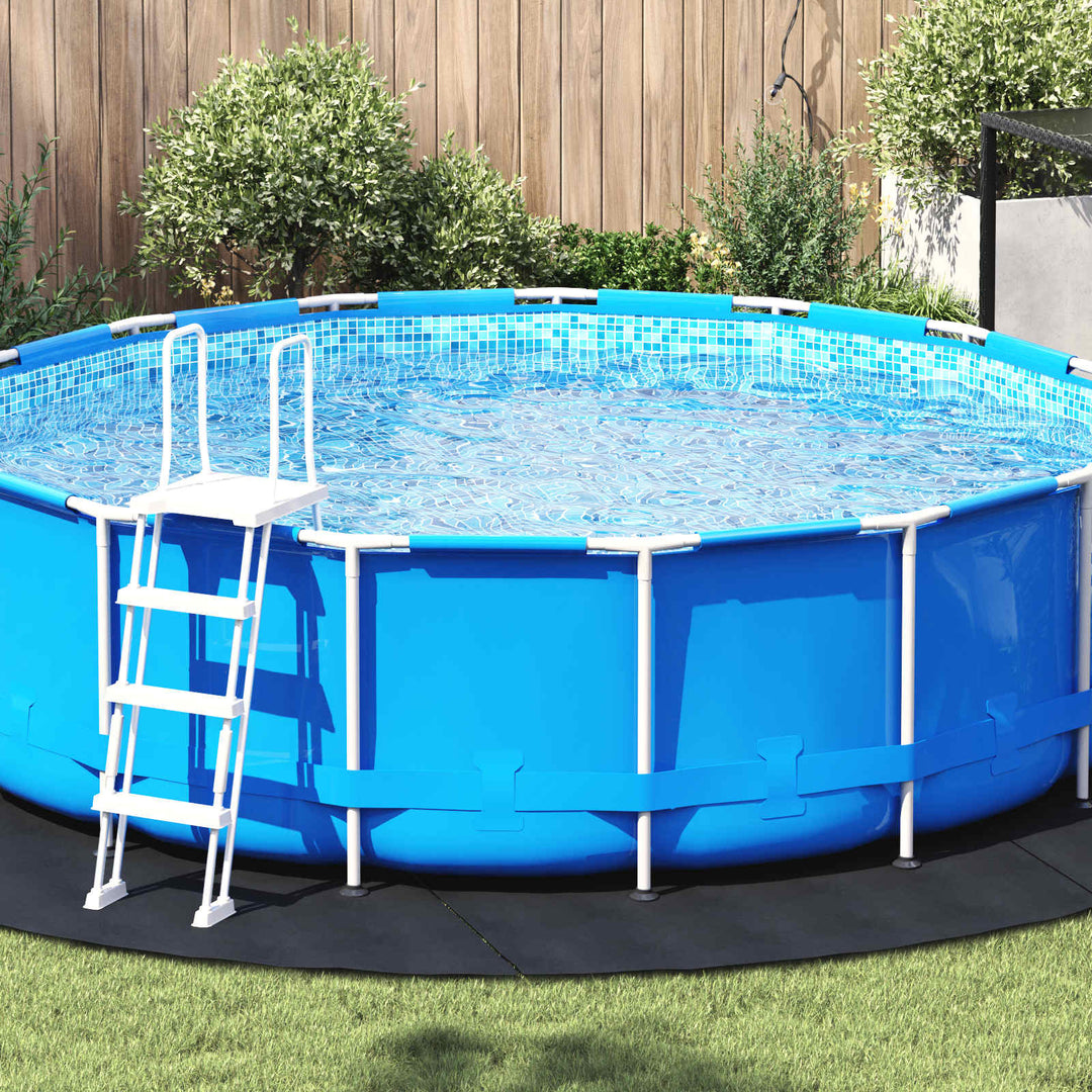 Pool Bundark Sort Ø 396 cm Non-woven stof