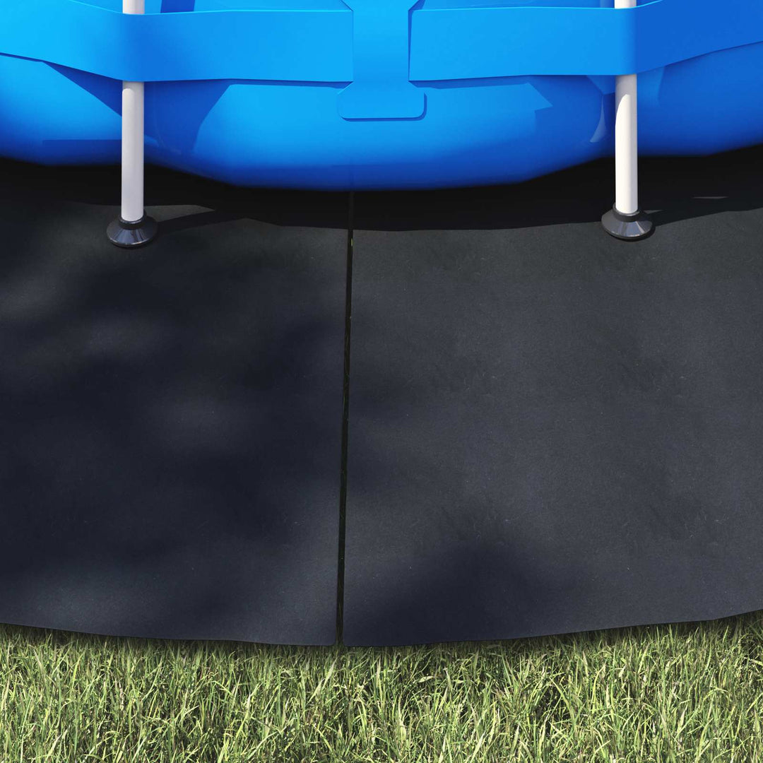 Pool Bundark Sort Ø 500 cm Non-woven stof