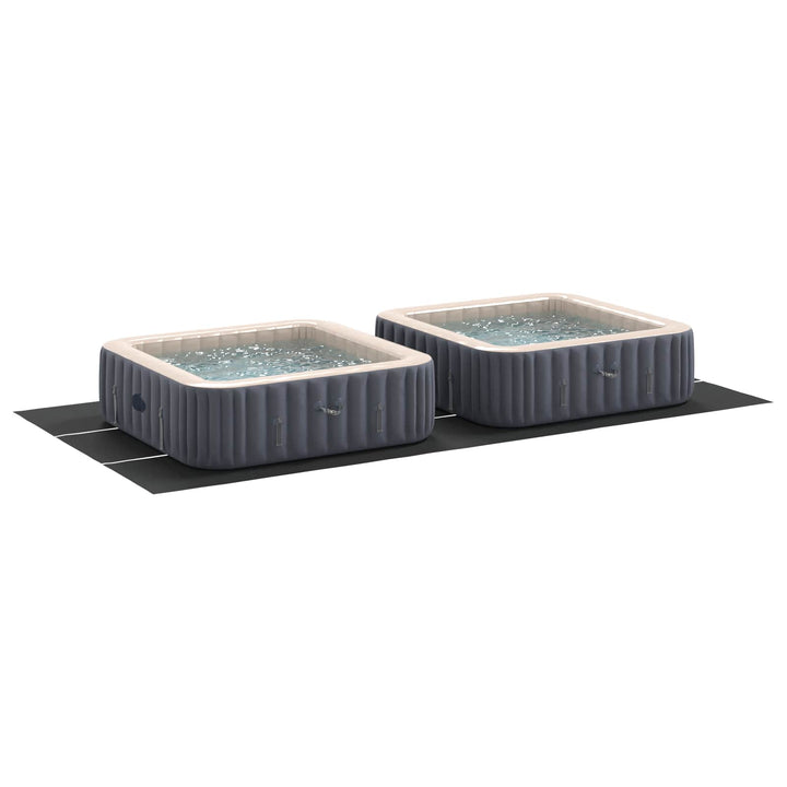 Pool Bundark Sort 640 x 321 x 0,1 cm Non-woven stof
