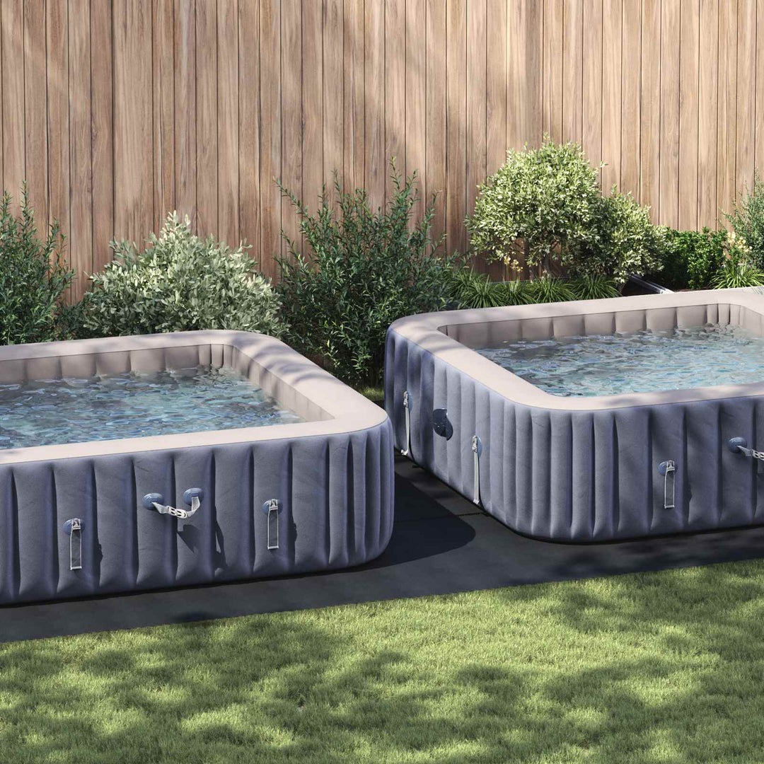 Pool Bundark Sort 750 x 372 x 0,1 cm Non-woven stof