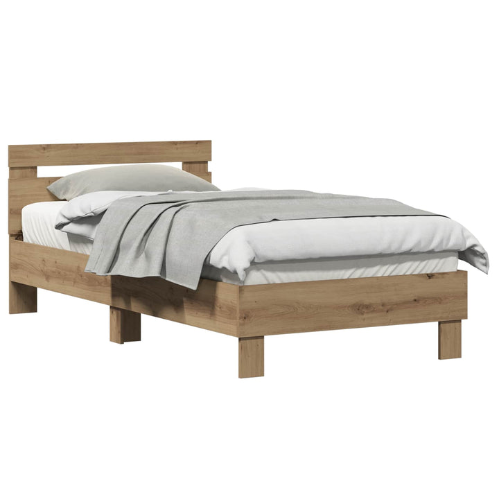 Sengestel Artisan Egetræ 193 x 95 x 88 cm Konstrueret træ