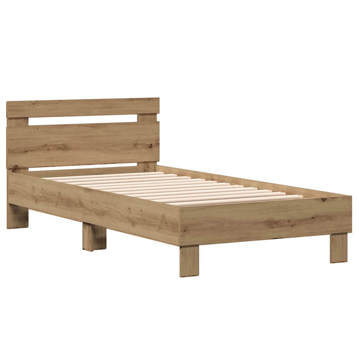 Sengestel Artisan Egetræ 193 x 95 x 88 cm Konstrueret træ