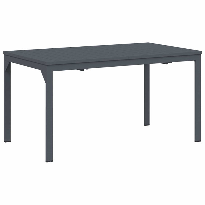 Have Spisebordssæt 9 stk. Sort polyrattan