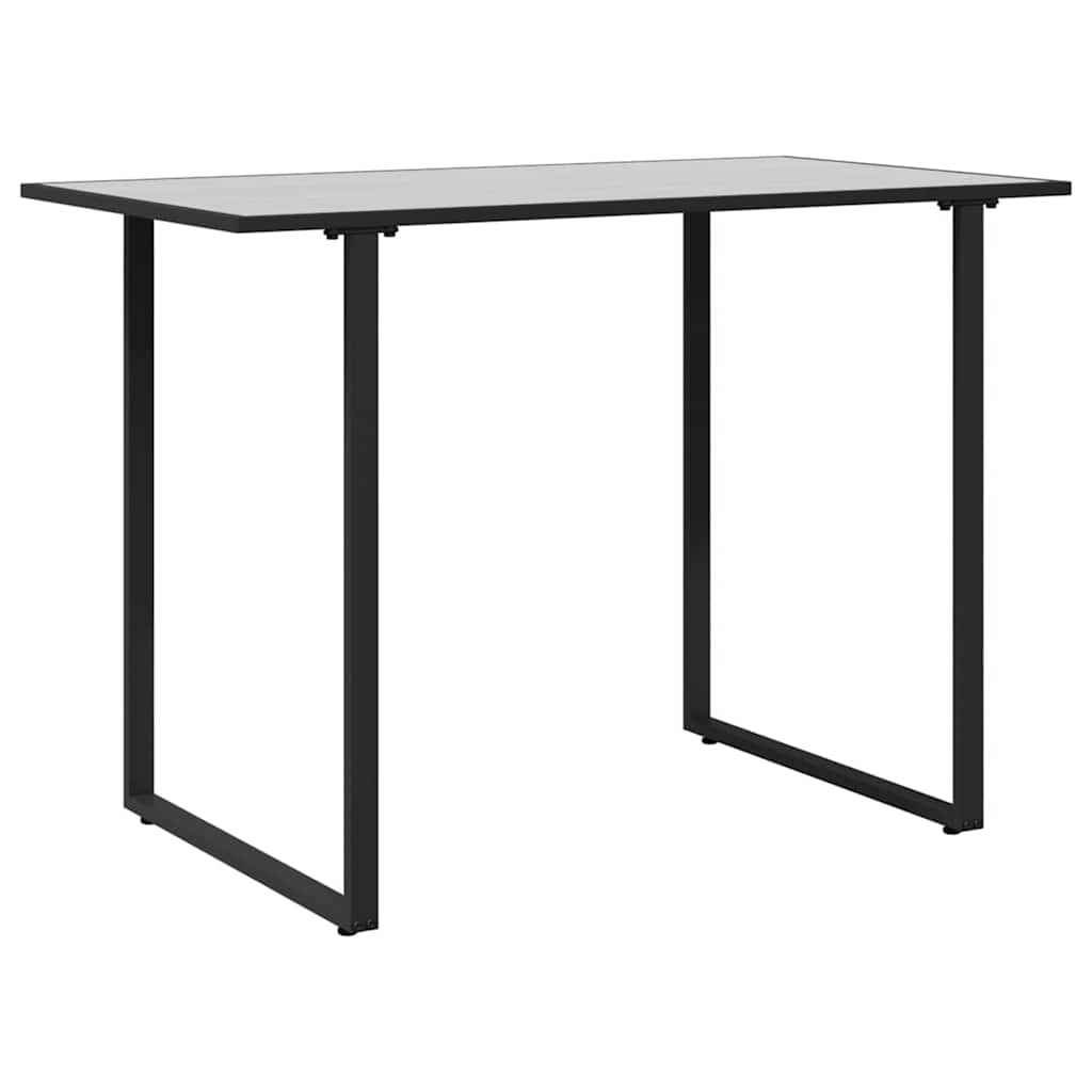 Havesofa Sæt med pude 6 pcs Sort Stål