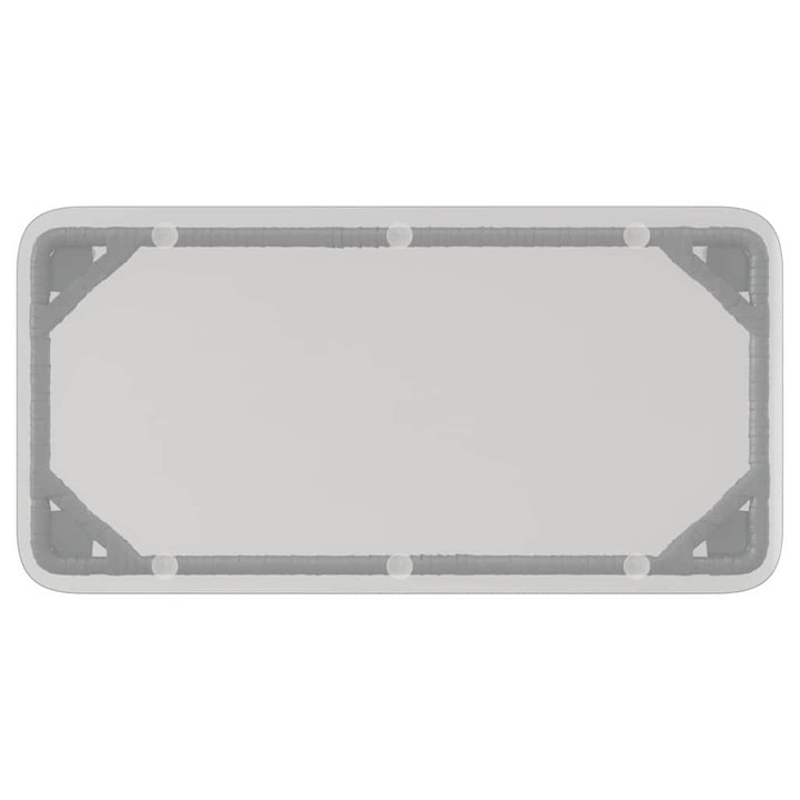 Havemøbel Sæt med pude 4 pcs Sort og Anthracit polyrattan