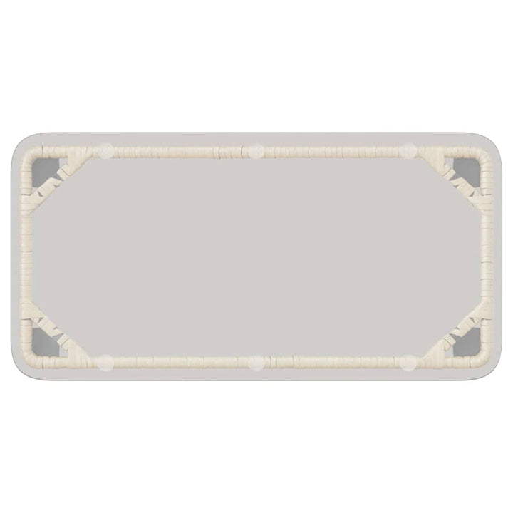 Havemøbel Sæt med pude 4 pcs Sort og Anthracit polyrattan