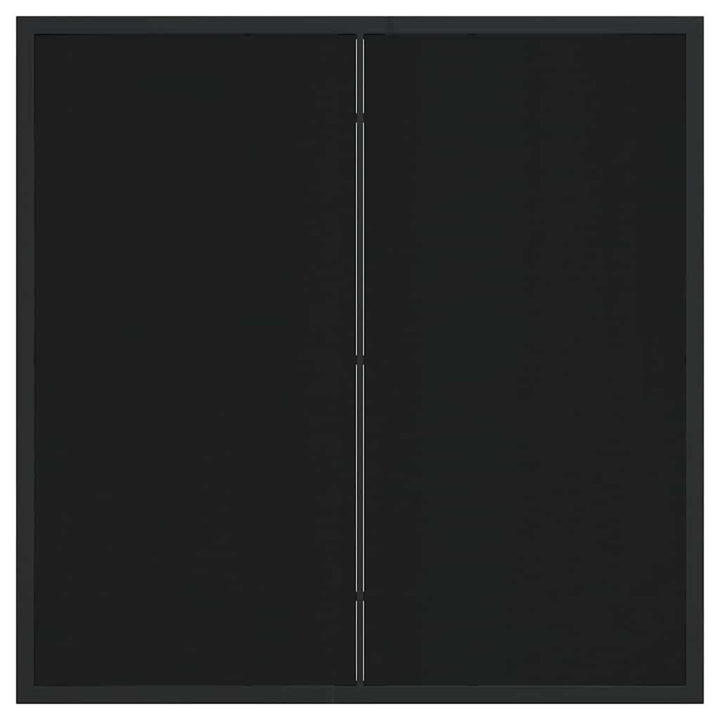 Have Spisebordssæt med pude 5 pcs Sort polyrattan