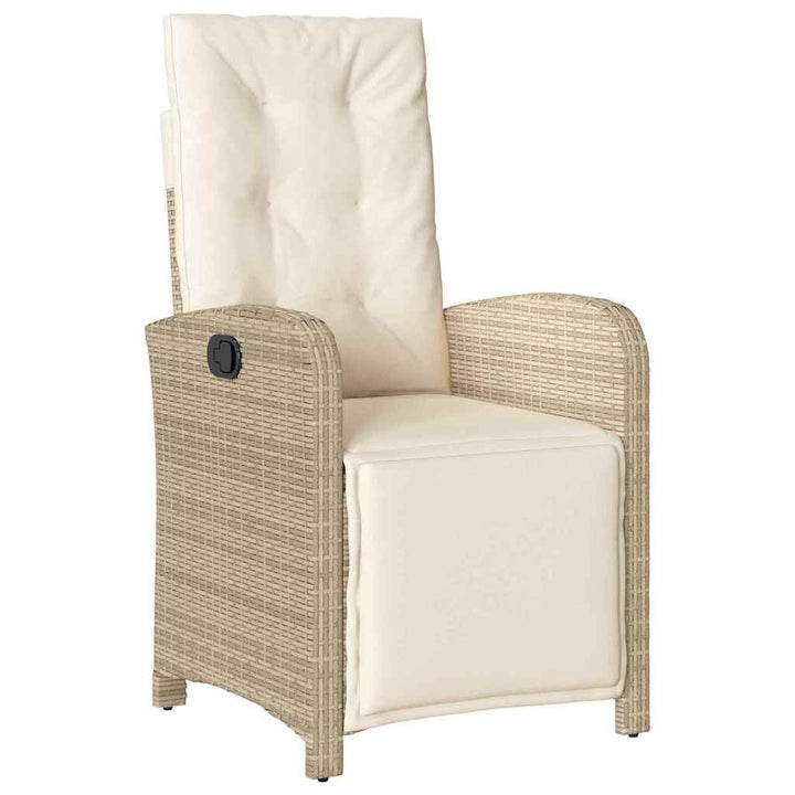 Have Spisebordssæt med pude 5 pcs Beige polyrattan