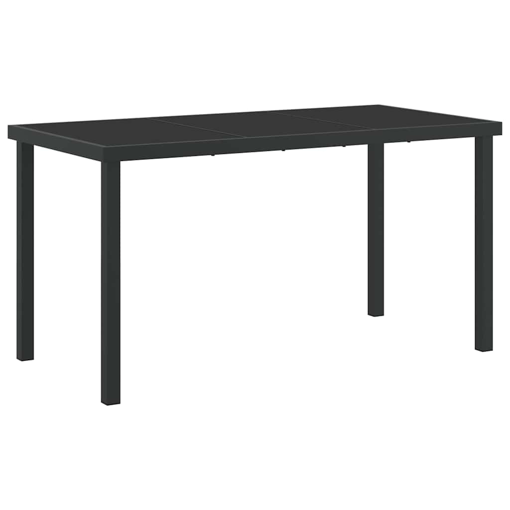 Have Spisebordssæt med pude 5 pcs Beige og sort Rattan