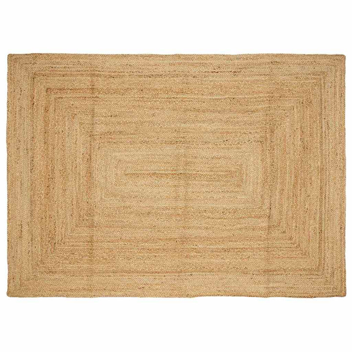 Områdetæpper Naturfarvet 200 x 290 cm Jute