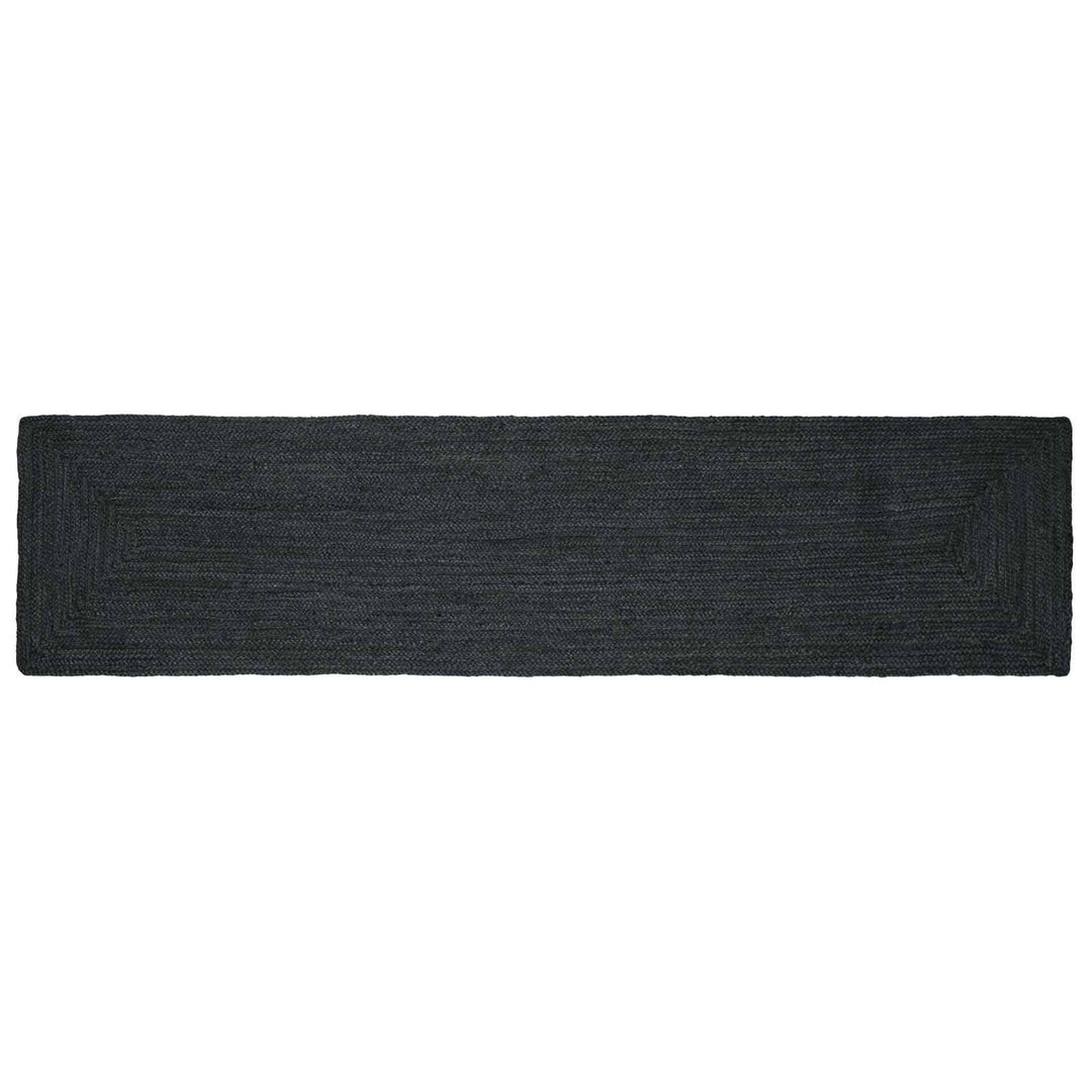Områdetæpper Rektangulær Mørkegrå 60 x 200 cm Jute
