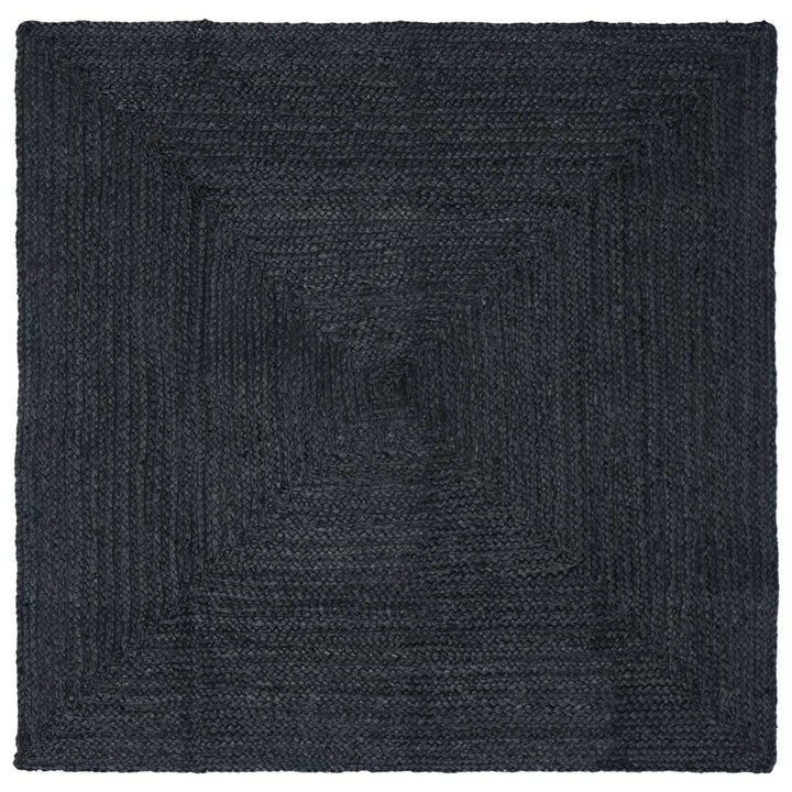 Områdetæpper Rektangulær Mørkegrå 120 x 120 cm Jute