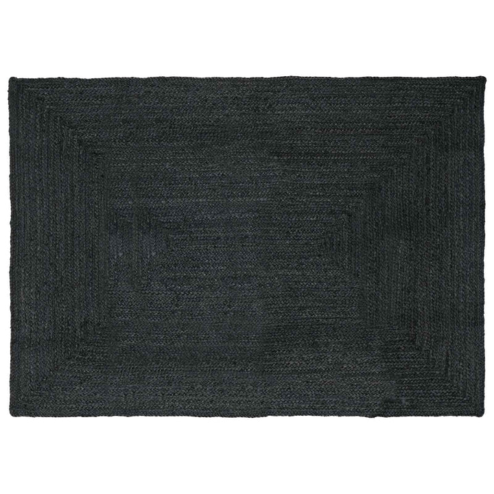 Områdetæpper Rektangulær Mørkegrå 200 x 290 cm Jute
