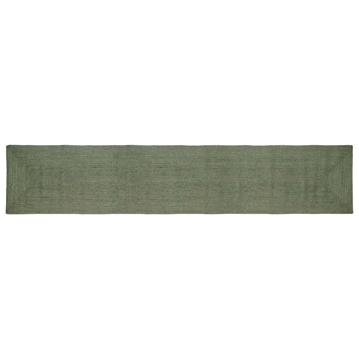 Områdetæpper Rektangulær Olivengrøn 60 x 400 cm Jute