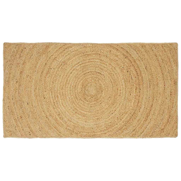 Områdetæpper Naturfarvet 60 x 110 cm Jute