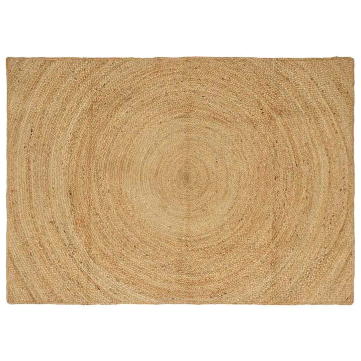 Områdetæpper Naturfarvet 140 x 200 cm Jute