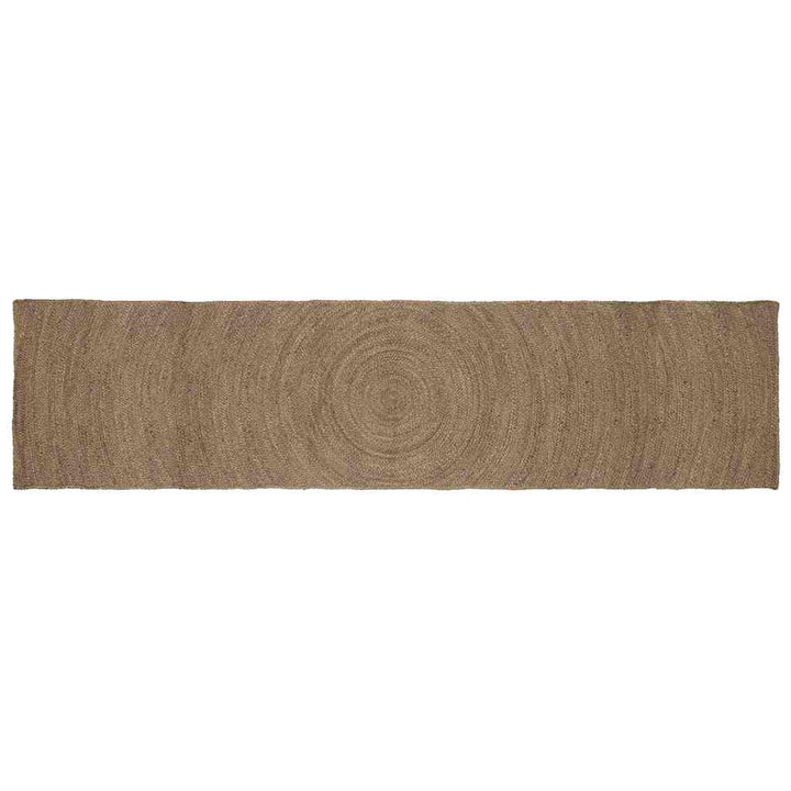 Områdetæpper Grå 80 x 400 cm Jute