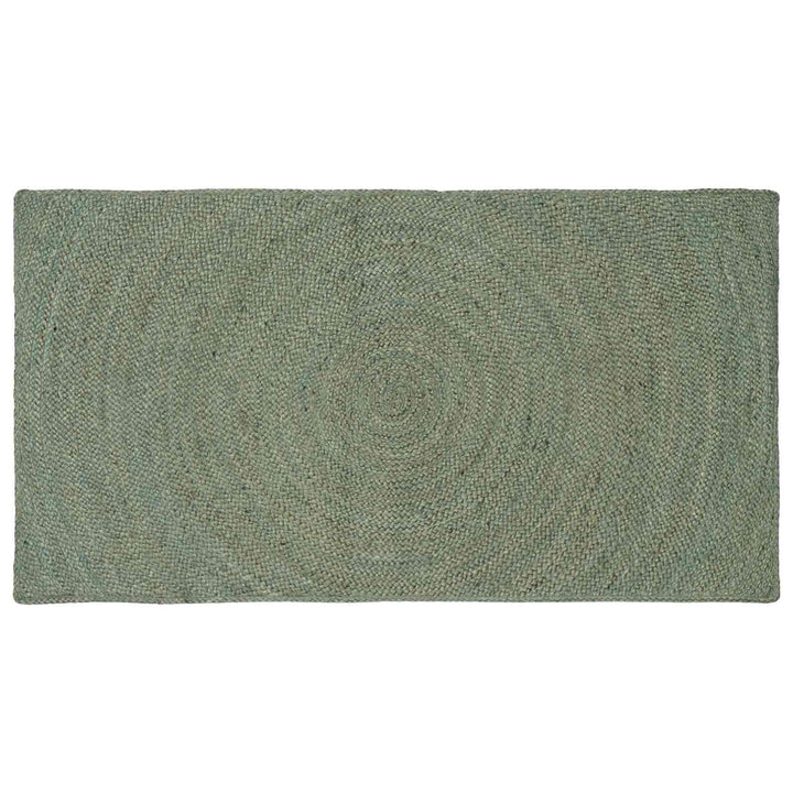 Områdetæpper Olivengrøn 60 x 110 cm Jute