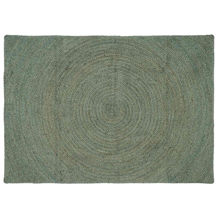 Områdetæpper Olivengrøn 120 x 170 cm Jute